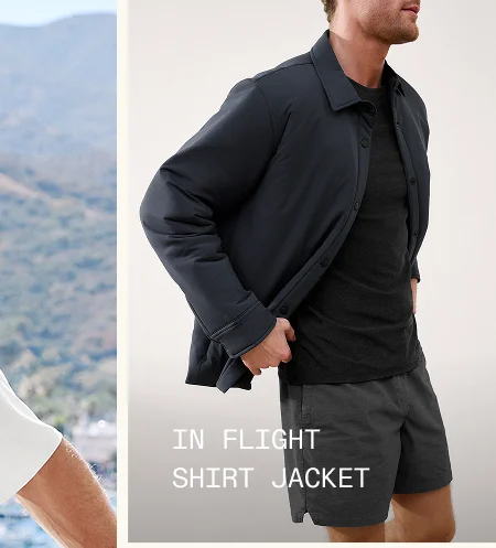 In Flight Insulated Men's Shirt Jacket