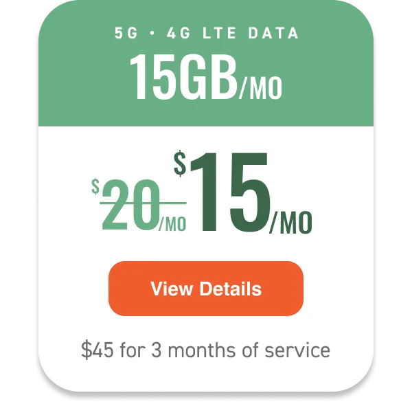 15GB/mo