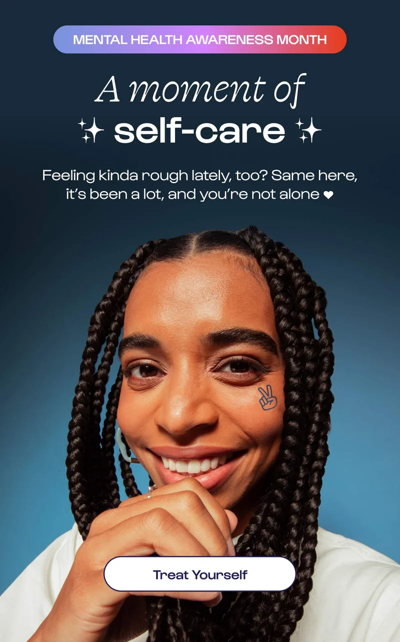 A moment of self-care