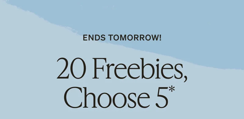 20 Freebies Choose 5