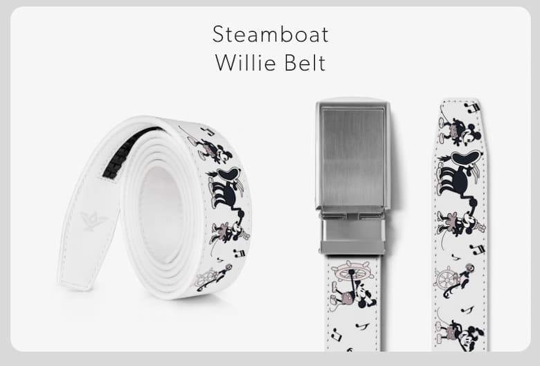 Shop Steamboat Willie Belt Shop Steamboat Willie Belt