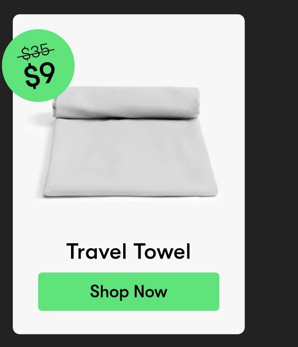 Shop Travel Towel - $9