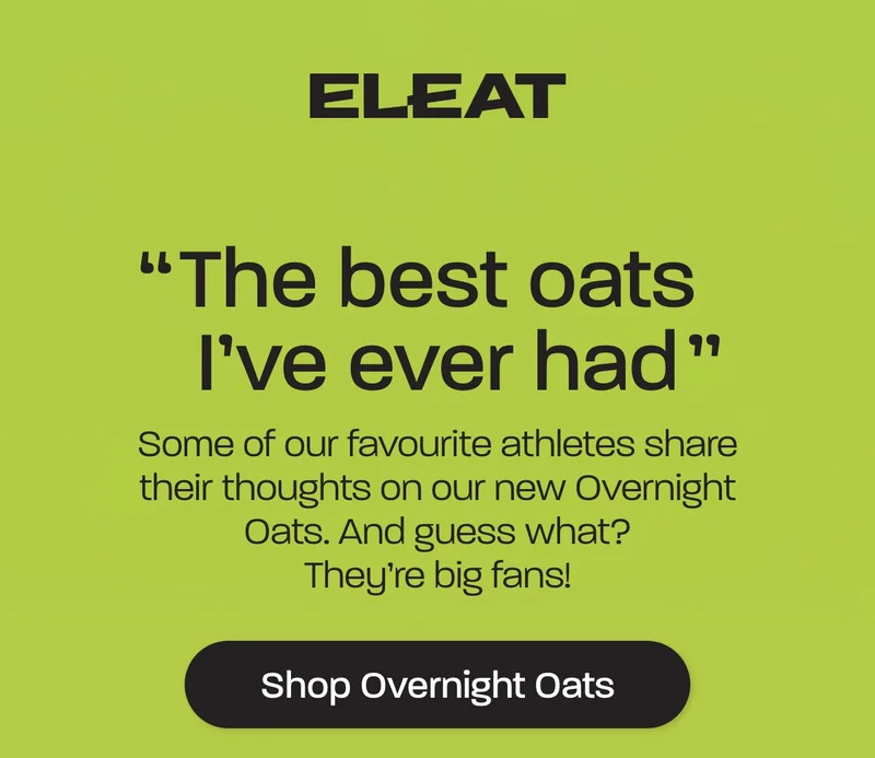 Some of our favourite athletes share their thoughts on our new Overnight Oats. And guess what? They’re big fans!