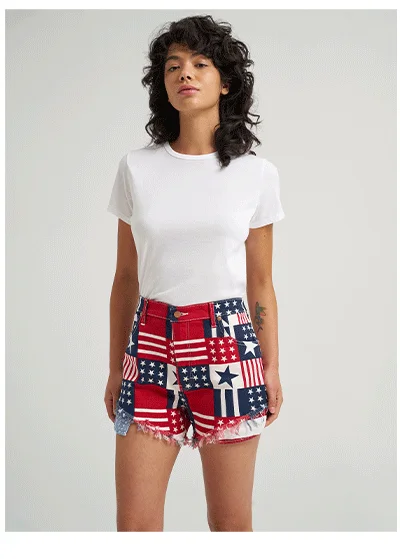 Wrangler® x 250 Years of America Retro Bailey Flare Print Jean