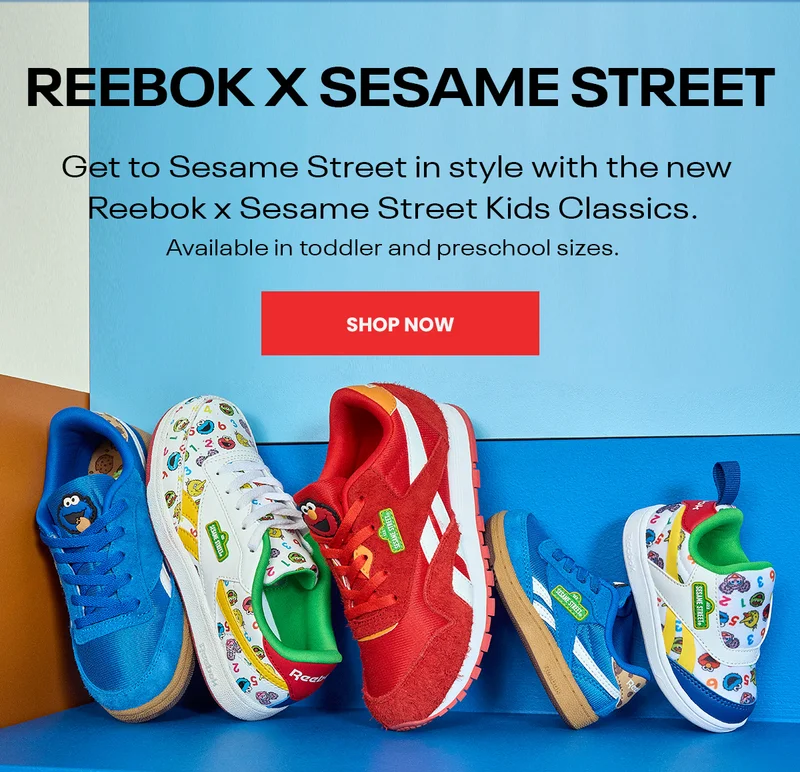 Reebok x Sesame Street