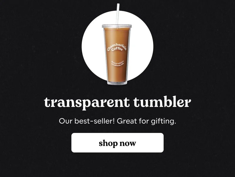 transparent tumbler