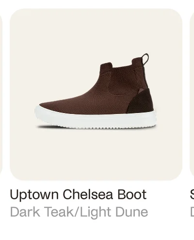 Uptown Chelsea Boot Dark Teak/Light Dune
