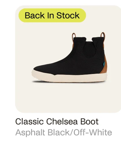 Classic Chelsea Boot Asphalt Black/ Off-White