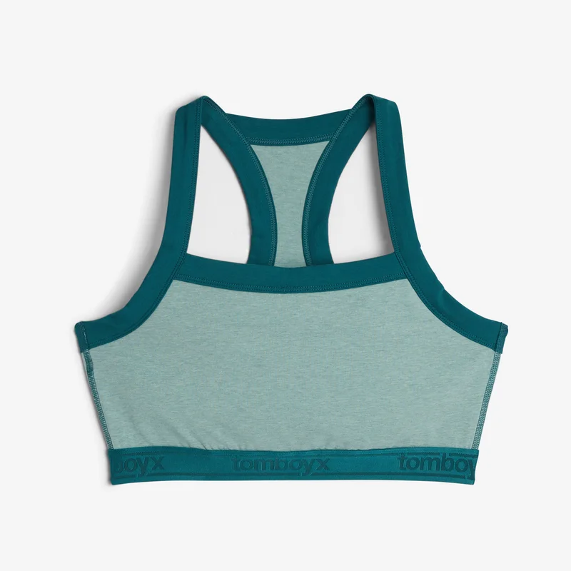 Image of Scoop Soft Bra - Jaded Teal