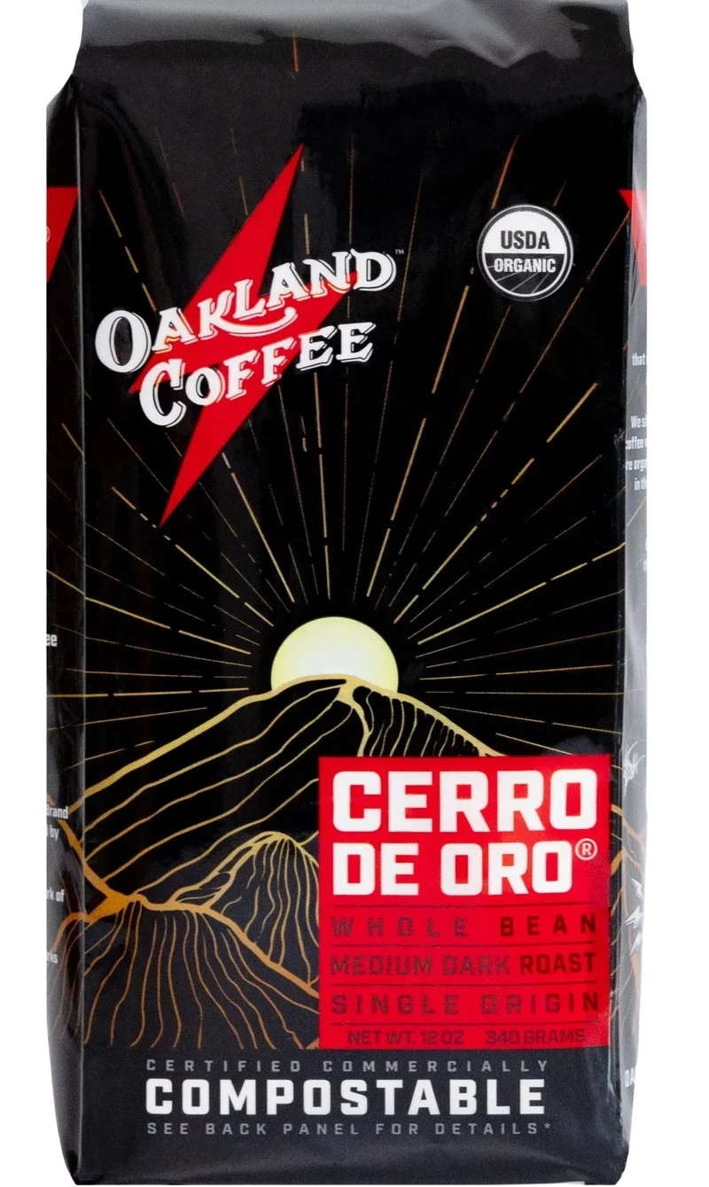 Image of Oakland Coffee Cerro De Oro Organic Whole Bean Coffee
