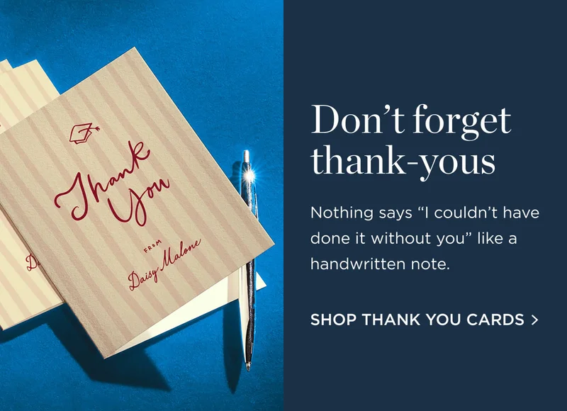 Shop Thank You Cards