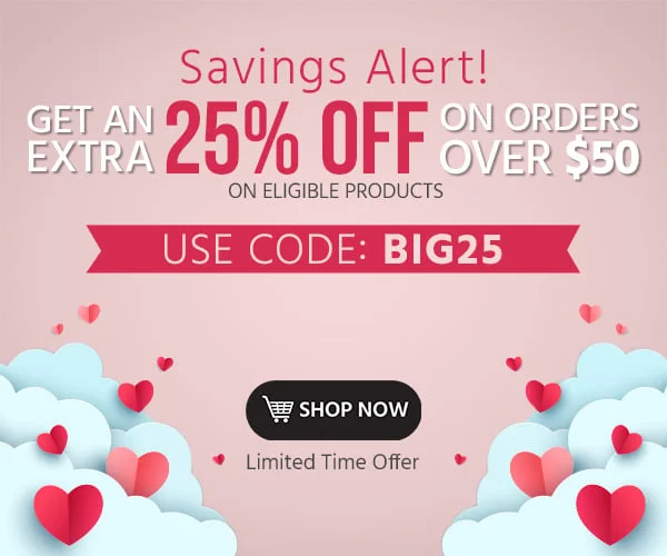 SAVINGS ALERT - discount code