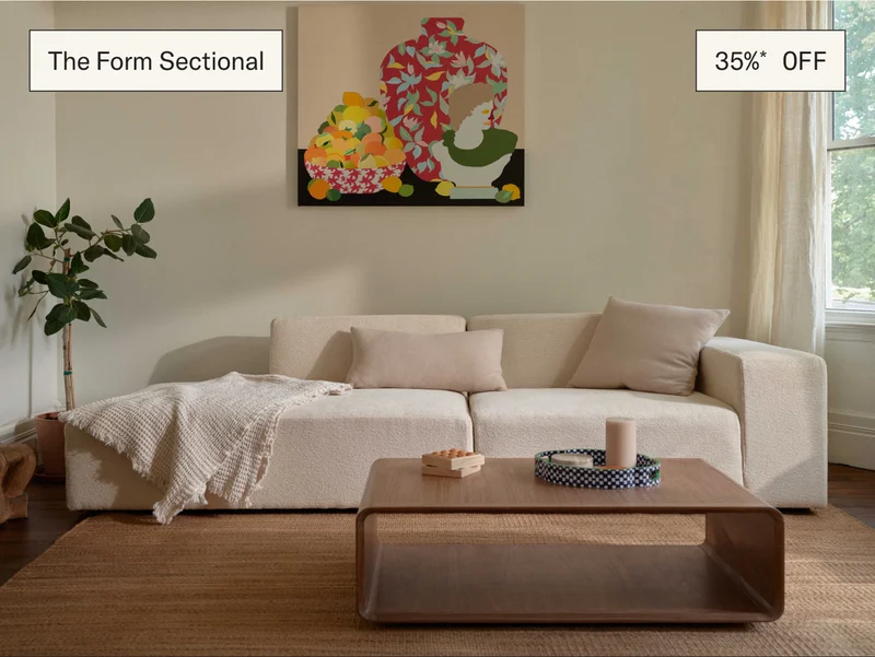 Save 35%* on The Form Sectional