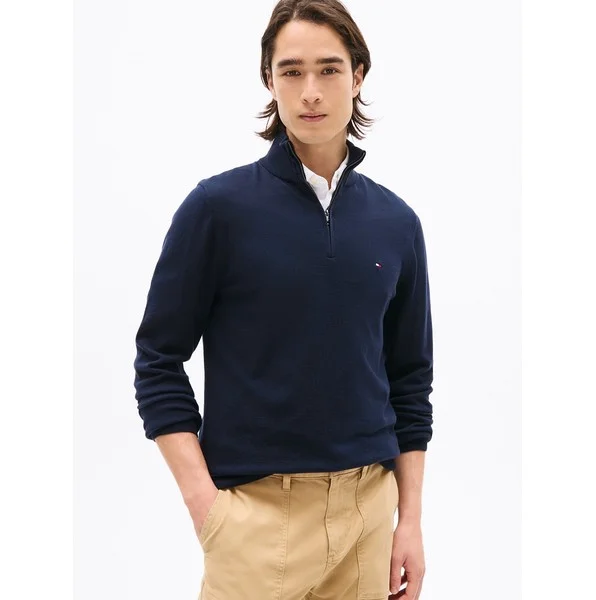 Classic Quarter-Zip Sweater