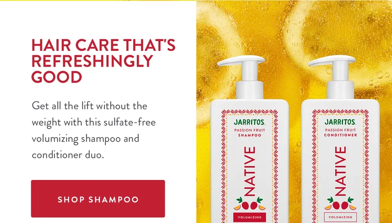 HAIR CARE THAT'S REFRESHINGLY GOOD | Get all the lift without the weight with this sulfate-free volumizing shampoo and conditioner duo. | SHOP SHAMPOO