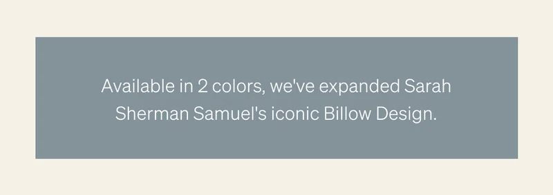 Shop Billow Sofa