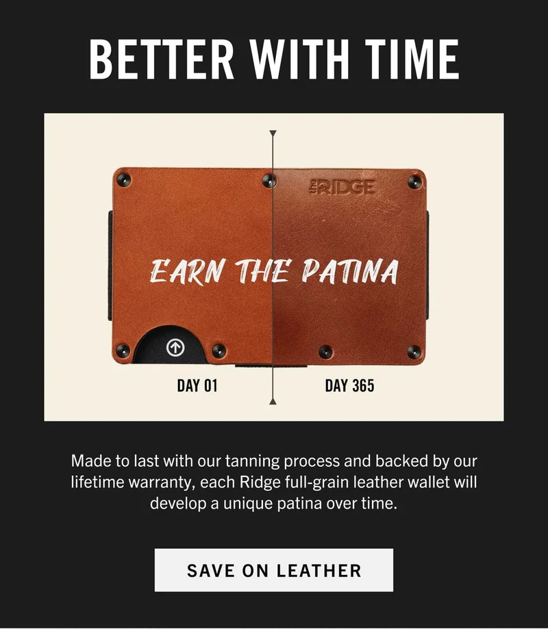 Save on leather