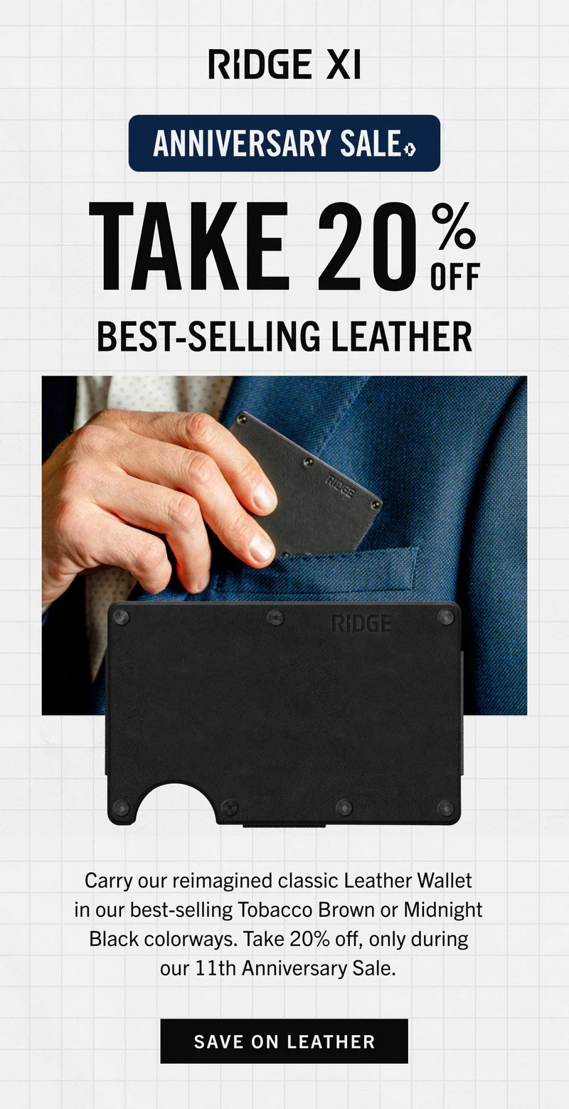 Save on Leather