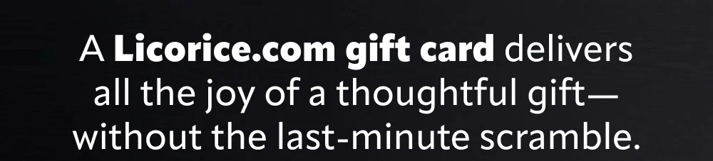 Licorice.com Gift Card