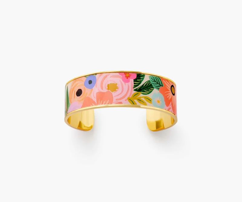 Image of Enamel Cuff - Garden Party