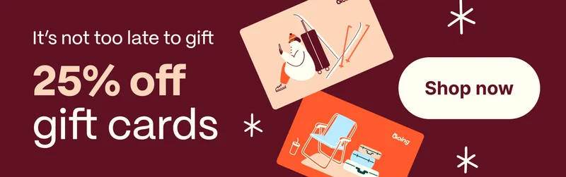 25% off gift cards. Shop now.
