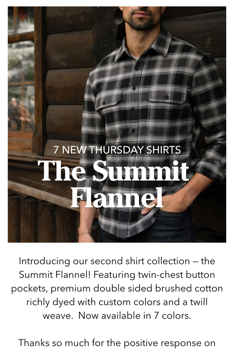 The Summit Flannel