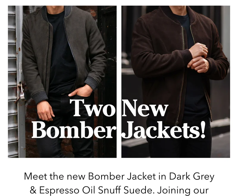 Two New Bomber Jackets