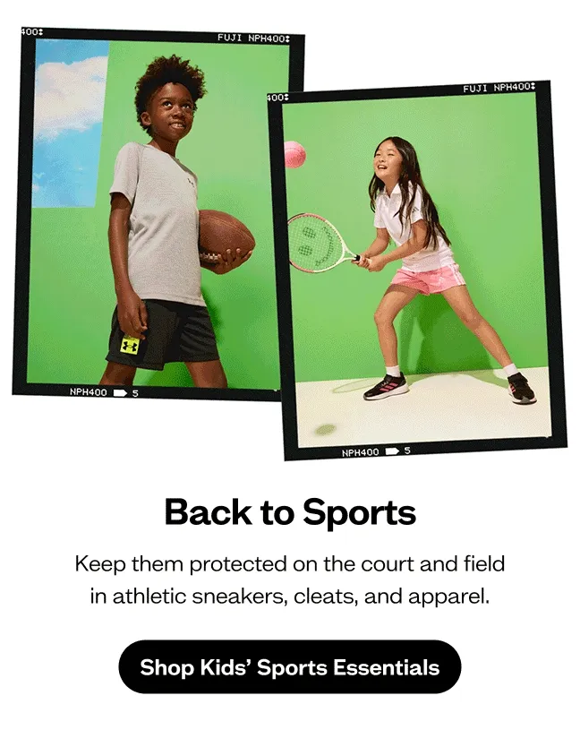 Shop Kids' Back to Sports Essentials