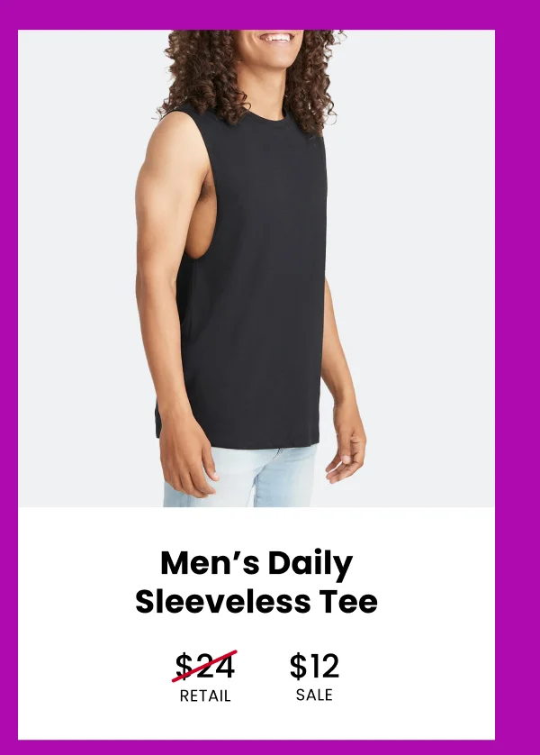 Men's Daily Sleeveless Tee