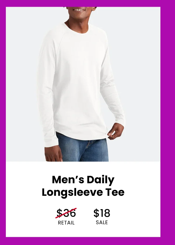 Men's Daily Longsleeve Tee