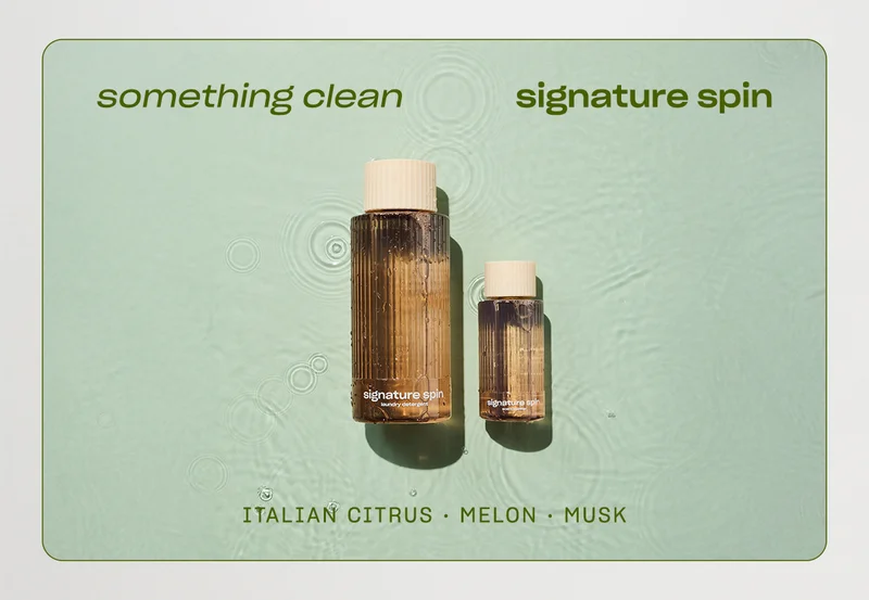something clean signature spin italian citrus • melon • musk