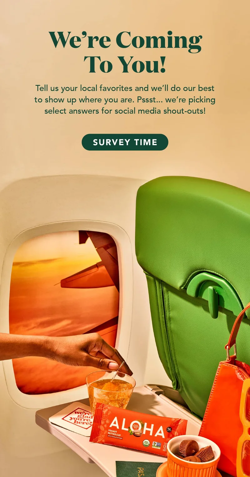 We're coming to you! Tell us your local favorites and we'll do our best to show up where you are. We're picking select answers for social media shout-outs!