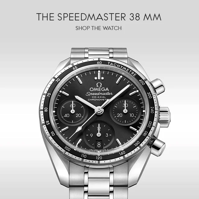 THE SPEEDMASTER 38 MM - SHOP THE WATCH