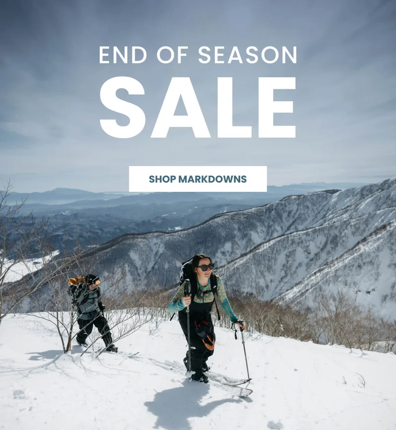 End of Season Sale. Shop Markdowns