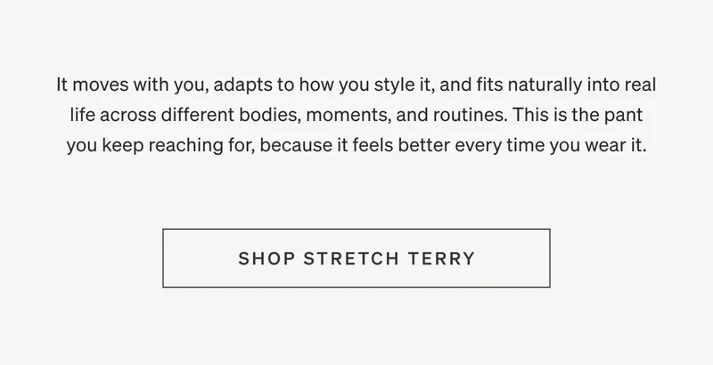 Shop Stretch Terry