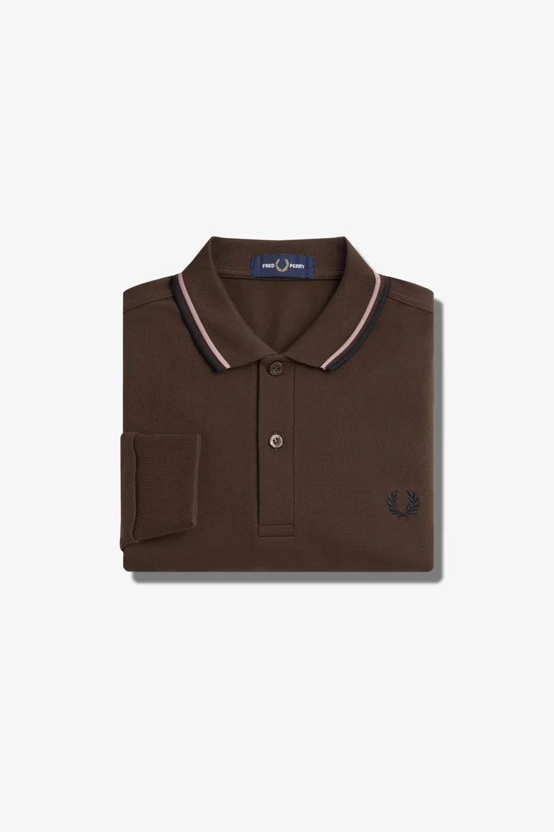 Tobacco Brown Fred Perry Shirt