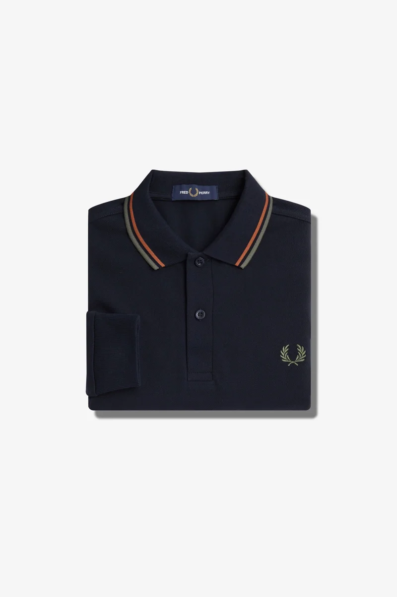 Navy Fred Perry Shirt