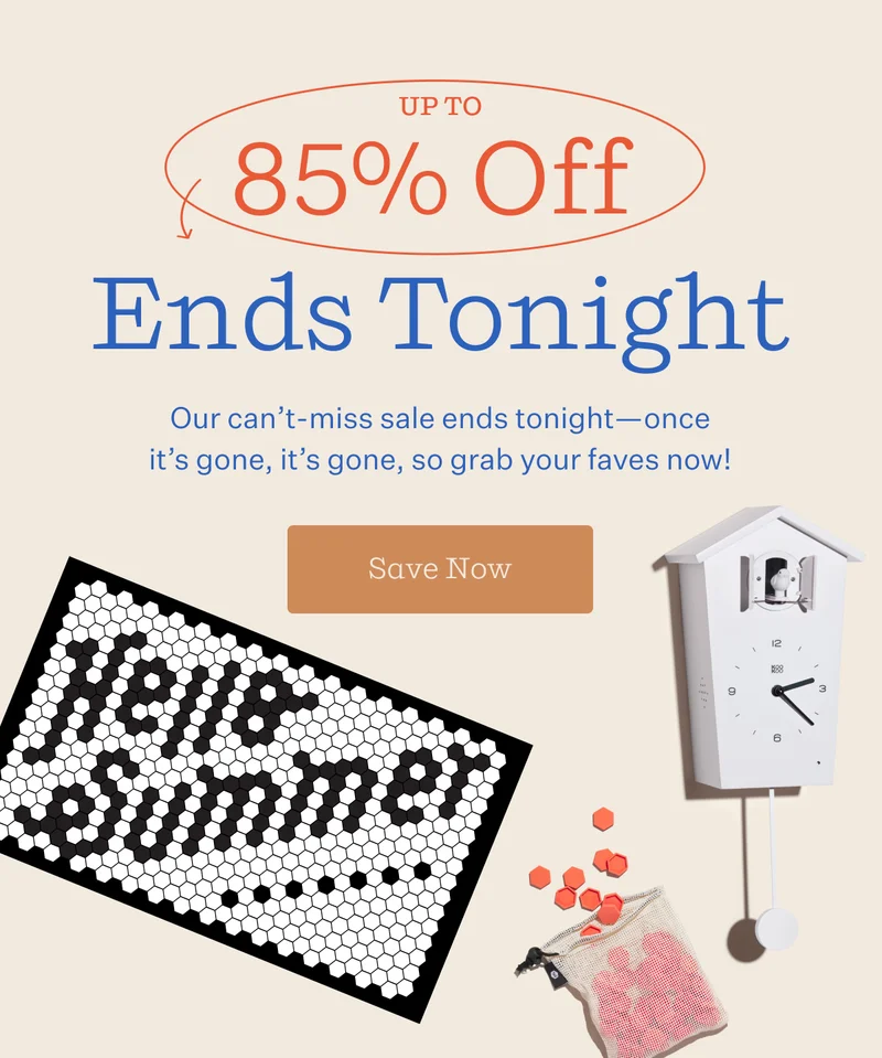 Summer Sale Ends Tonight | Up to 85% Off