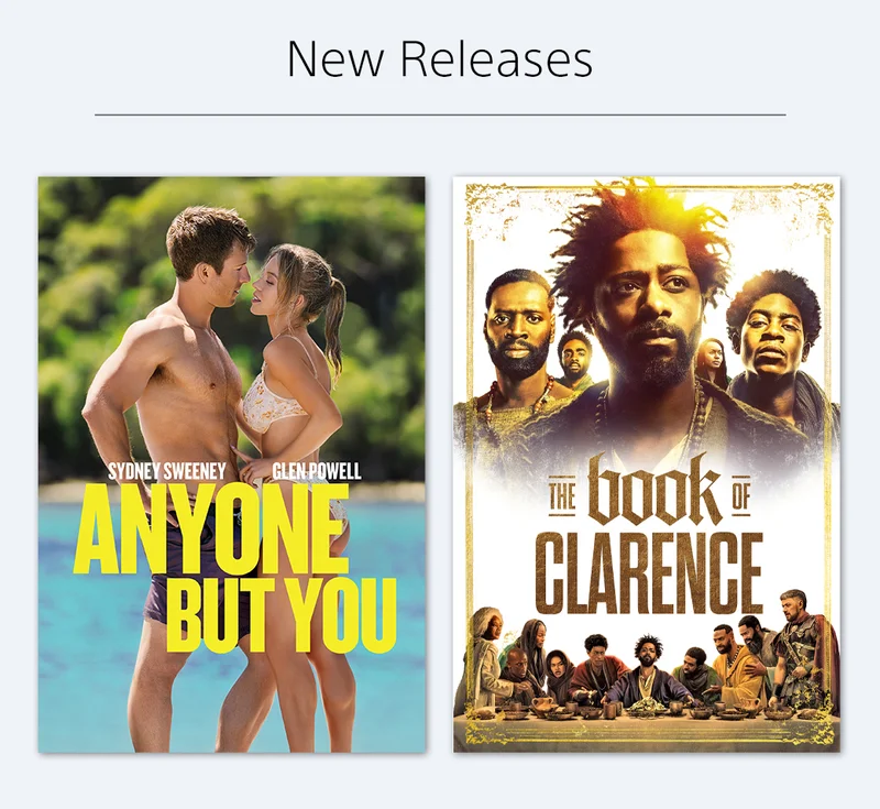 New Releases | Anyone but You | The Book of Clarence