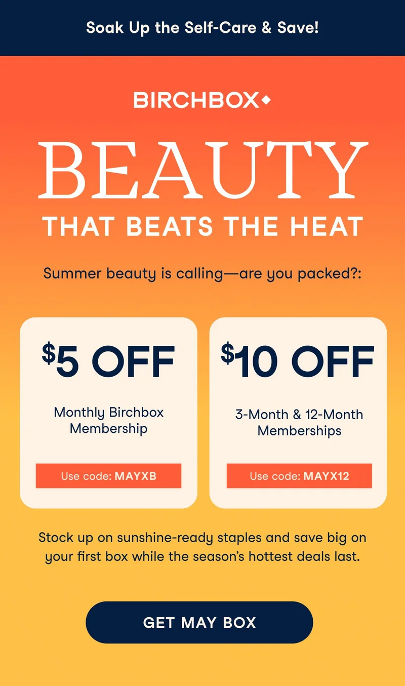 5 off or 10 off!