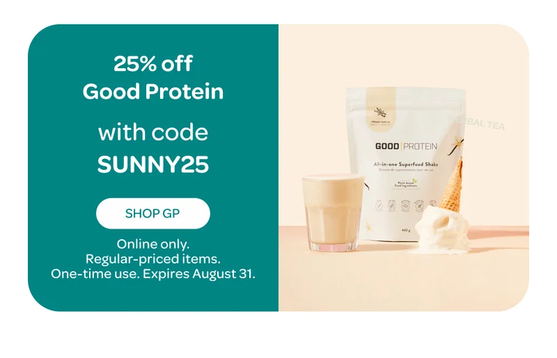 20% off Good Protein with code SUNNY25 - Shop GP
