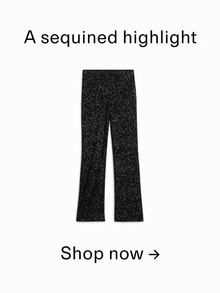 Sequin Trousers