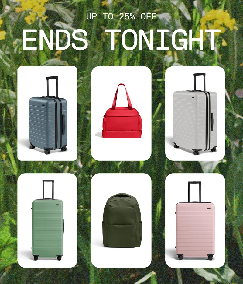 UP TO 25% OFF | ENDS TONIGHT