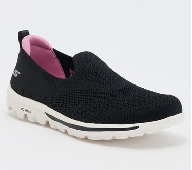Skechers GO WALK Travel Vegan Washable Slip-On Shoes - Kourt