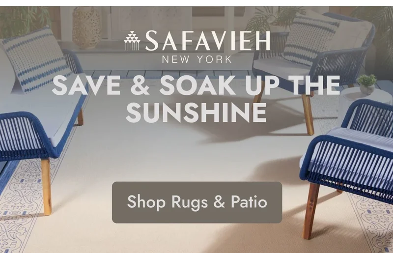Safavieh: Patio & Rug Summer Deals