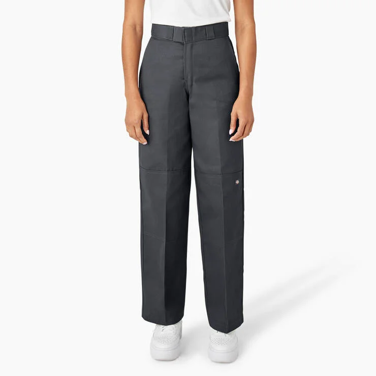Women's Loose Fit Double Knee Work Pants