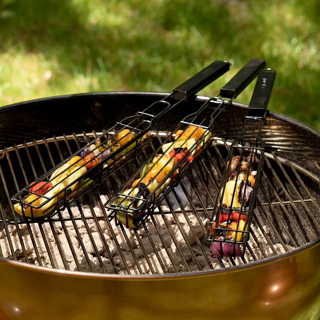 Kabob Grilling Baskets - Set of 4