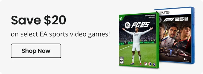 Save $20 on select EA sports video games! Shop Now