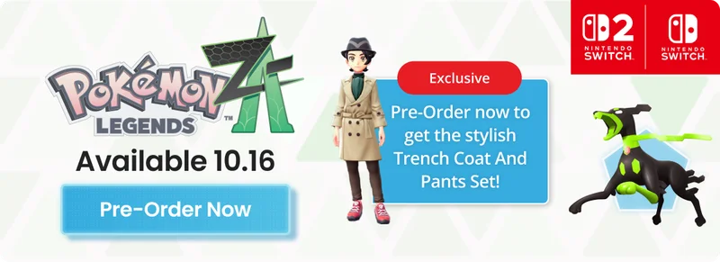 Pokémon Legends: Z-A | Available 10.16 | Pre-Order Now