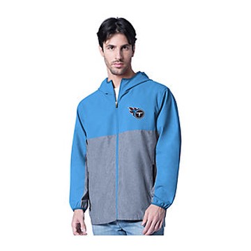 NFL Officially Licensed Men's Lightweight Full Zip Jacket